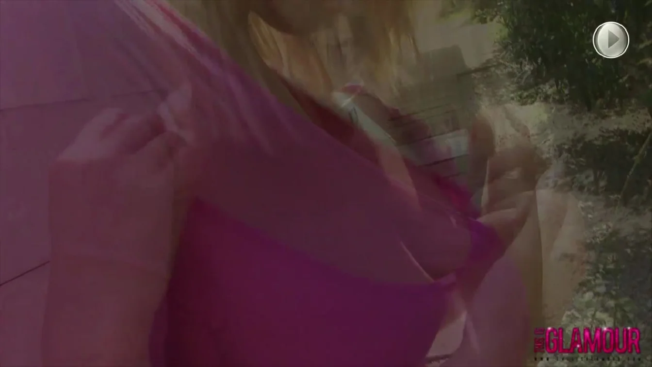 ThisIsGlamour Melissa Debling Shares Her Sun Kissed Body In A Pink Suit And Blue Heels XXX